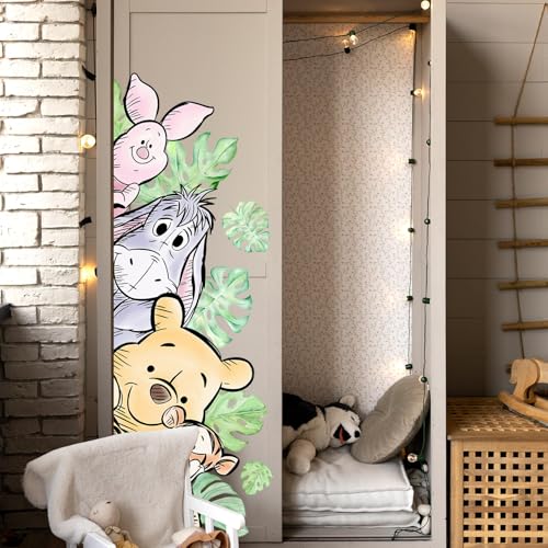 Bear Character Wall Stickers for Kids Nursery and Playroom Decor