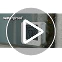 Waterproof Digital Shower Clock with Countdown Timer, Temperature & Humidity