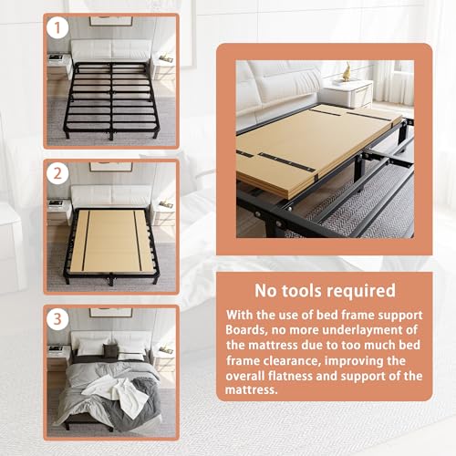 Foldable Bunkie Board Full Size 60x48 Mattress Support Board