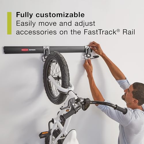 Rubbermaid FastTrack Garage Storage System Tool Hanging Kit Wall Mount