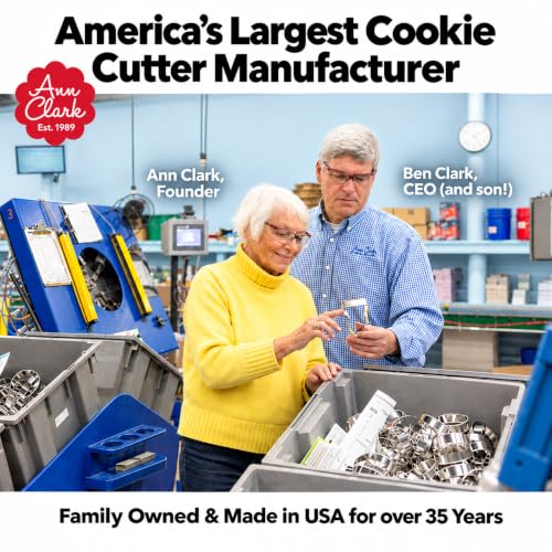Ann Clark Pig Cookie Cutter, 3-3/4 inch, Made in USA