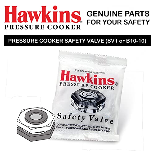 Pressure Cooker Safety Valve Replacement for 1.5L to 14L Cookers