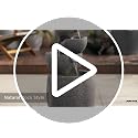 32-Inch Four-Bowl Cascading Floor Fountain with LED Light, Faux Stone Finish