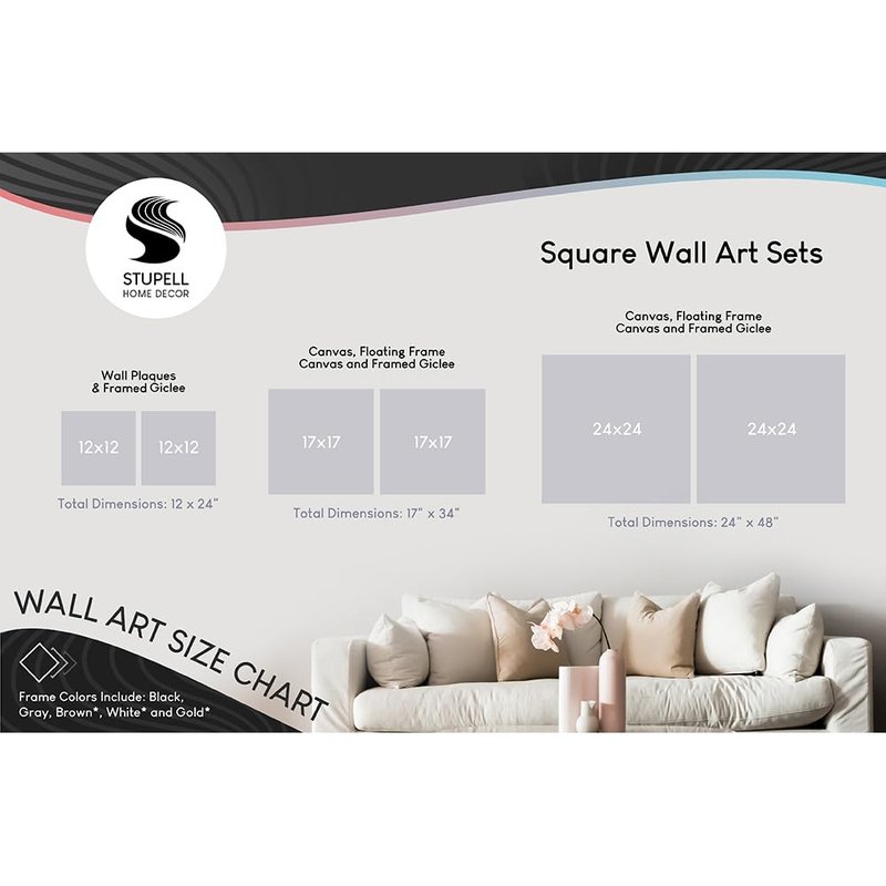 Stupell Industries Industrial Abstract Grey Geometric 2pc Canvas Wall Art Set, Design by Sally Swatland