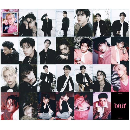 55-Piece Music Group Lomo Photocard Set - Collectible Fan Gift Cards