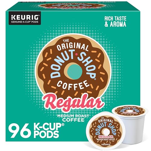 The Original Donut Shop Medium Roast Coffee Keurig K-Cup Pods 96 Count