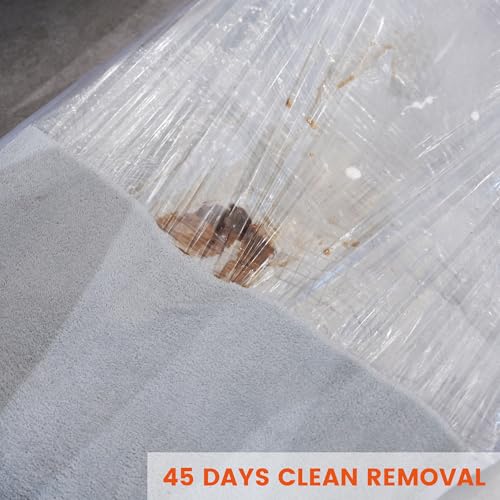 Carpet Protection Film 24" x 200' - Self-Adhesive Floor Cover