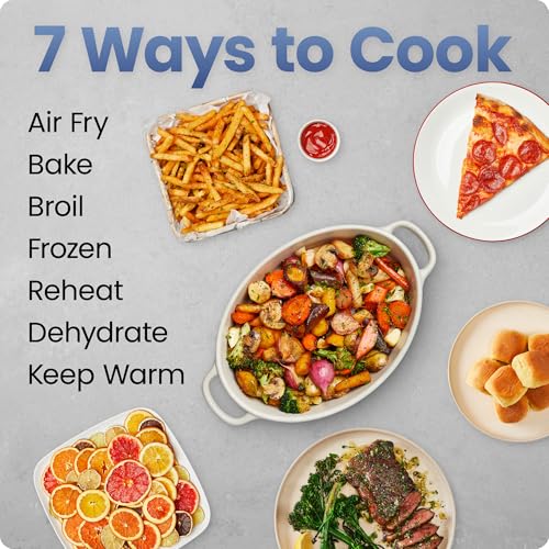 9-Quart XL Digital Air Fryer with Viewing Window & 7-in-1 Functions