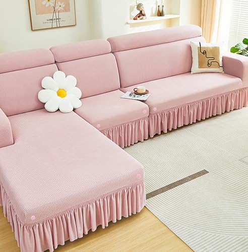 Pink Flower Bed Skirt Pins - Decorative Upholstery Tacks (Set of 50)