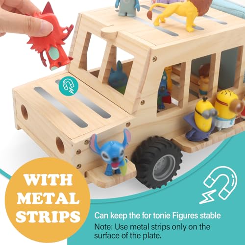 Magnetic Bus Storage Shelf for Audio Player and Figures