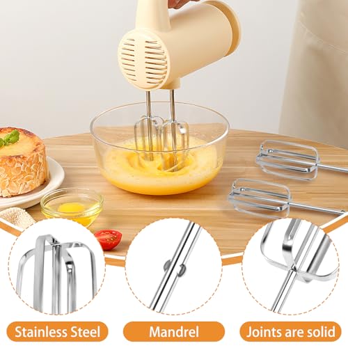 Stainless Steel Hand Mixer Beater Attachments Replacement Set