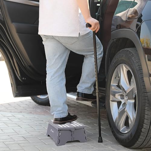 5-Inch Portable Folding Step Stool - Lightweight & Stable 300lb Capacity