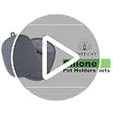 2-Pack Silicone Pot Holders with Pocket, Heat Resistant to 500°F - Gray