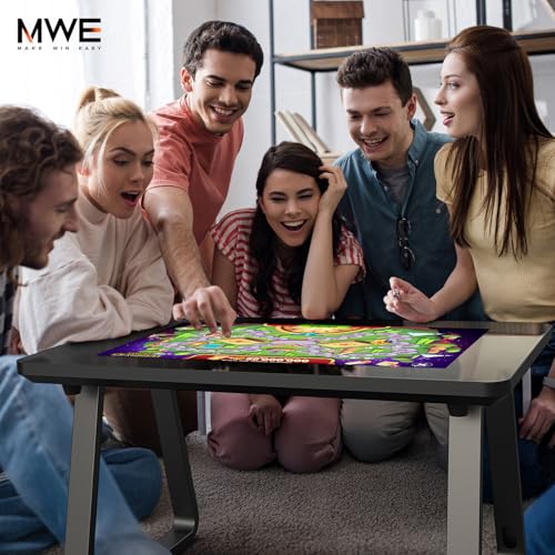 QIXZOCV 32 Inch Touchscreen Interactive Game Table - Detachable Android 13, 8+128GB