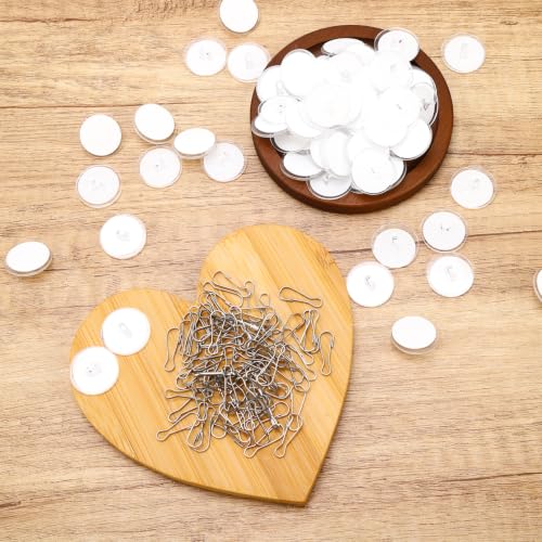 120 Pack Self-Adhesive Ceiling Hooks - No-Drill Clear Party Hanging Discs