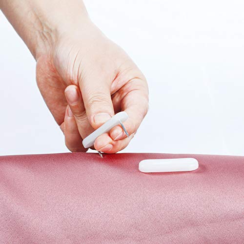 40 Pack Plastic Bed Skirt and Furniture Pin Holders