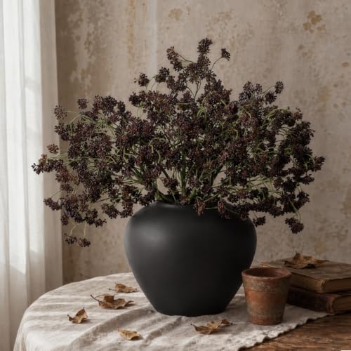 16-Inch Faux Berry Stems - 6 Pcs Artificial Branches for Fall Decor