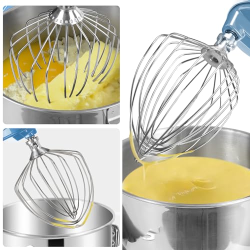 Stainless Steel Whisk Attachment for 7-Quart Lift-Bowl Stand Mixers