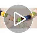 4-Piece Boho Tassel and Pompom Garland Set for Classroom and Party Decor