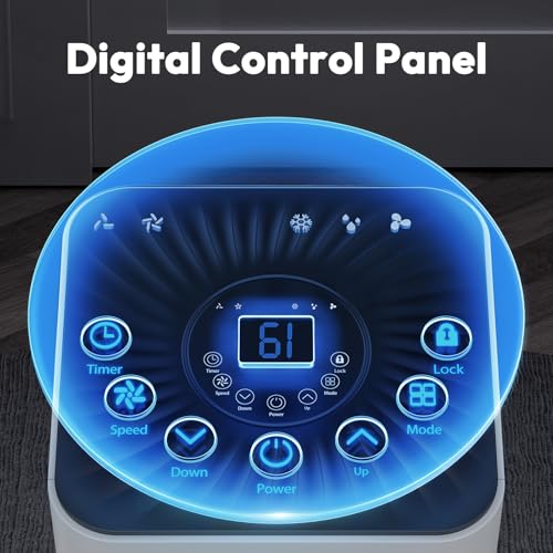 10000 BTU Portable Air Conditioner 3-in-1 AC Unit with Dehumidifier and Remote