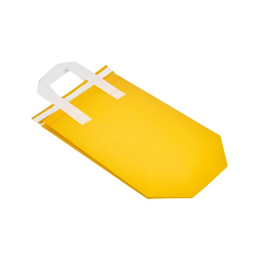 Restaurantware Insulated Delivery Bags 25 Count 8.268 x 4.331 x 10.63 Inches Nonwoven Take Out Bags For Food With Sturdy Handles, Yellow Insulated Grocery Bags Tamper-Evident Foldable