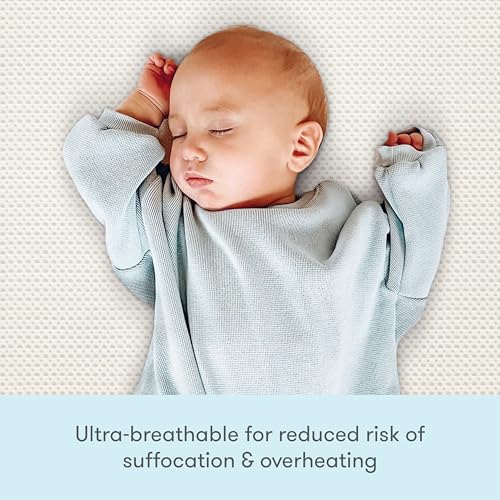 Breathable & Washable Crib Mattress - Firm Support for Infant to Toddler