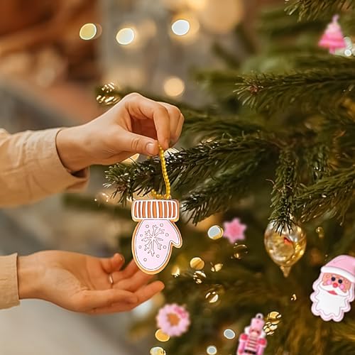 12pcs Christmas Snowman Ornaments - Cute Holiday Tree Decorations Gift Set