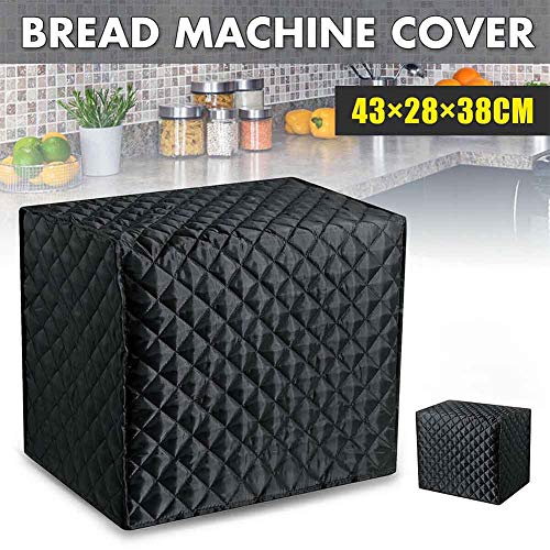 Quilted Bread Maker Dust Cover - 17x11x15 Inch Appliance Protector