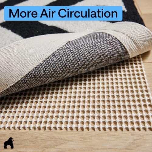 Gorilla Grip Strong Rug Pad Gripper - 2x3 FT Non-Slip Floor Protection