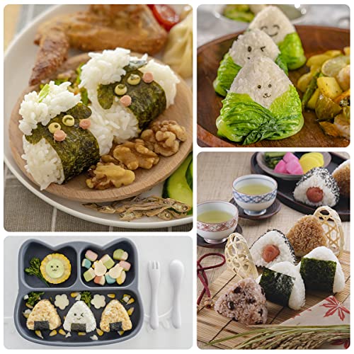 Stainless Steel Onigiri Mold Triangle Sushi Rice Ball Maker Press