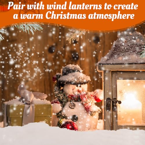 12-Pcs Christmas Fake Snow Blanket 30in x 8ft Winter Village Decoration