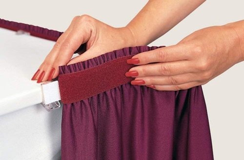 NAVADEAL Table Skirting Clips Tablecloth Clips for Table 1.5" - 1.8" with Hook | Pack of 50 | Great for Wedding Home Meeting Party Picnic Patio Banquet Indoor Outdoor Events