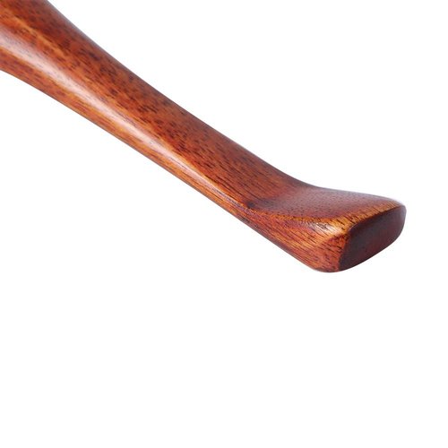 Wooden Spoons for Eating, 2PCS Wooden Serving Spoons Small Wood Spoon for Soup, Coffee, Salad Desserts, Chips, Snacks, Cereal, And Fruit