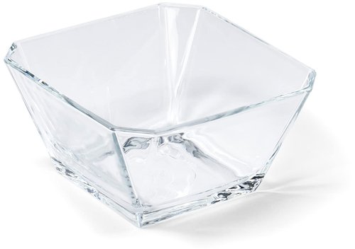 Red Co. London 10.25 Oz Tapered Clear Glass Mini Serving Bowl Set of 6 for Desserts, Snacks, Sauces