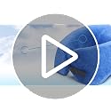 Memory Foam Travel Neck Pillow - Ergonomic Support for Long Flights