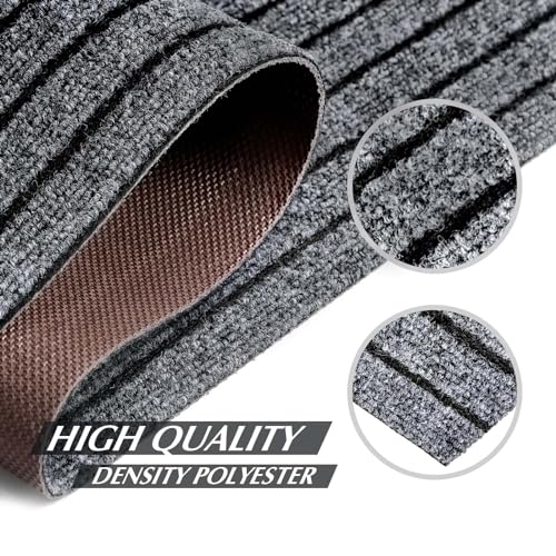 2ft x 6ft Waterproof Outdoor Runner Rug, Non-Slip Rubber Backing Carpet