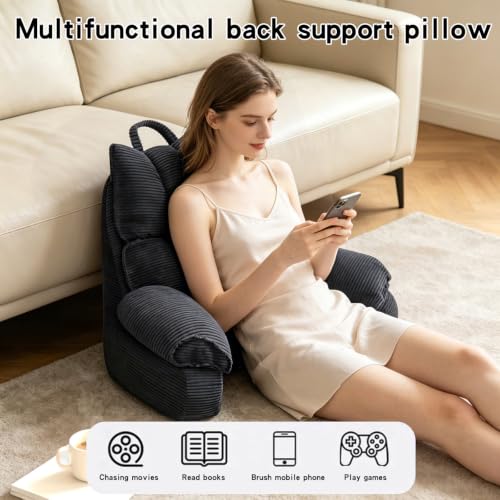 Reading Pillow with Arms - Shredded Memory Foam Back Support
