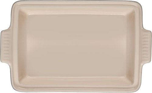 Le Creuset Heritage Covered Rectangular Casserole - 4 Qt. Olive Branch Stoneware in Marseille