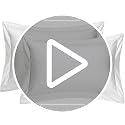 Standard Cotton Pillow Shams 20x26, 600 Thread Count Set of 2, White