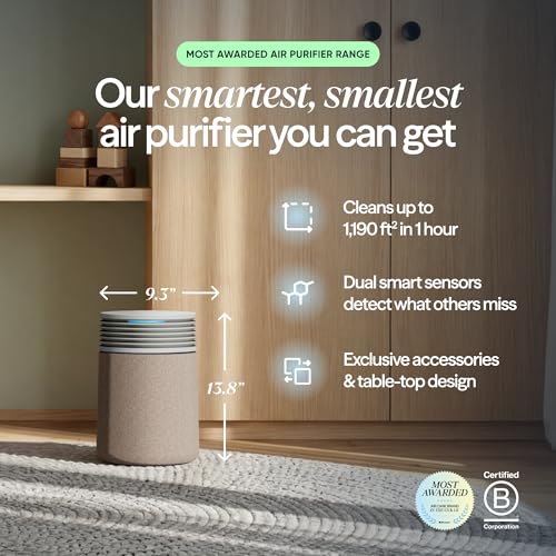 Smart Air Purifier for Bedroom and Home with HEPA Filter and App Control