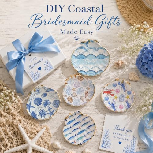 60Pcs Ocean-Themed Cocktail Napkins Set - 12 Designs, 3-Ply Summer Beach Party Decor