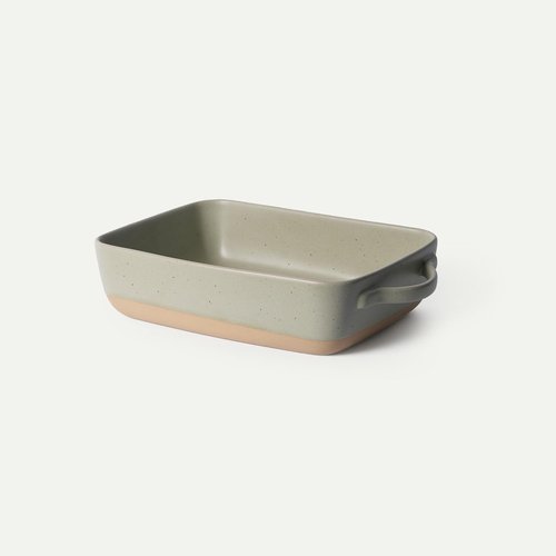Mora Ceramic Baking Dish - Large 9x13 in Extra Deep Casserole Pan | Porcelain Bakeware in Thyme