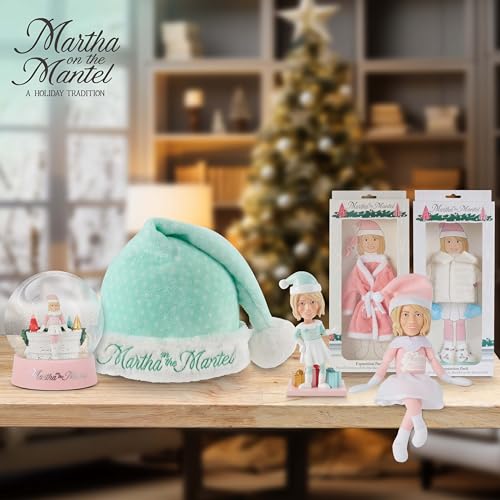 Martha Stewart Martha on a Mantle 12-Inch Holiday Plush Collectible