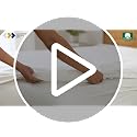 California Design Den 100% Organic Cotton Queen Sheet Set - Crisp Percale