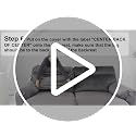 Extra Wide 2 Seater Reclining Sofa Cover - 6-Piece Velvet Slipcover
