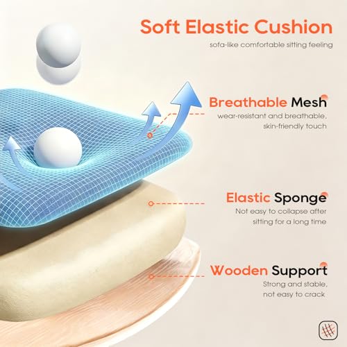 BestOffice Ergonomic Mesh Office Chair with Lumbar Support and Adjustable Height