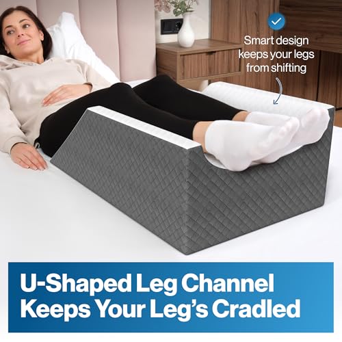 Double Leg Elevation Pillow for Post-Surgery Comfort