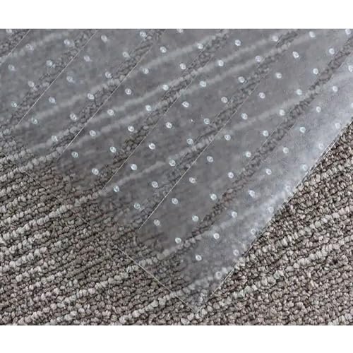 Anti-Scratch Carpet Protector for Cats - 26x34 inch Heavy Duty PVC Rug Mat