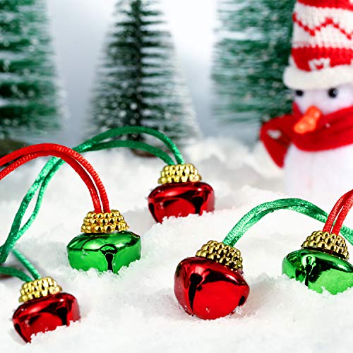 60-Piece Christmas Bell Necklace Set for Holiday Party Decorations