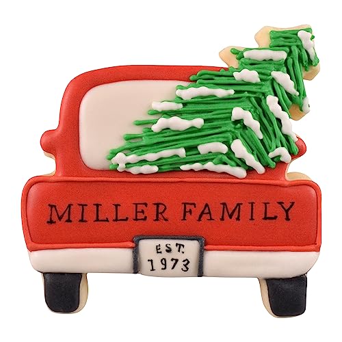 R&M Stainless Steel Christmas Tree Cookie Cutter 3.25" - Holiday Baking Tool